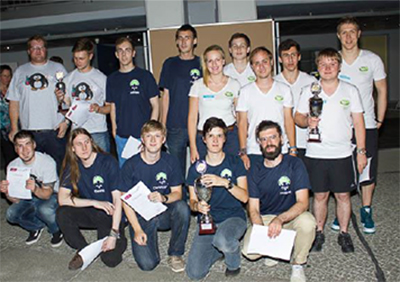 Das „News-Genie“-Team vom Institut für Informationssysteme erhielt den ersten Preis.