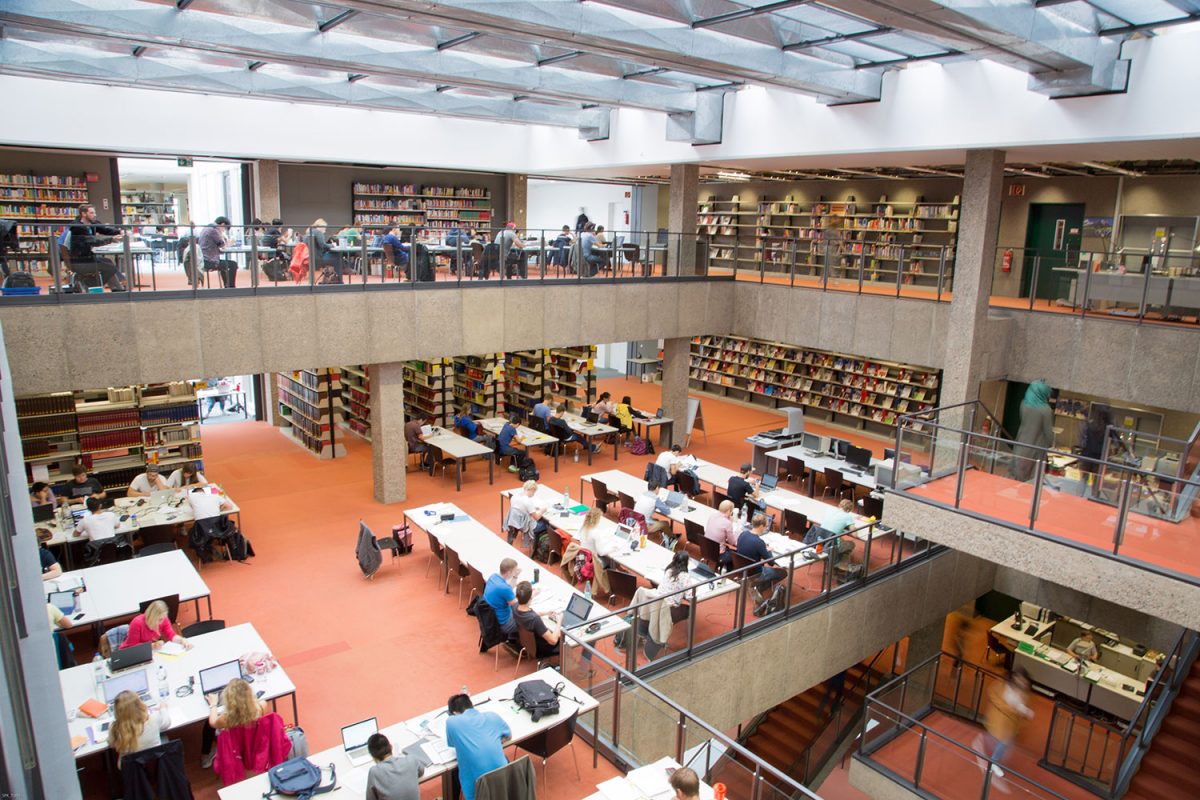 „Nachtschicht“ in der Universitätsbibliothek Braunschweig TU