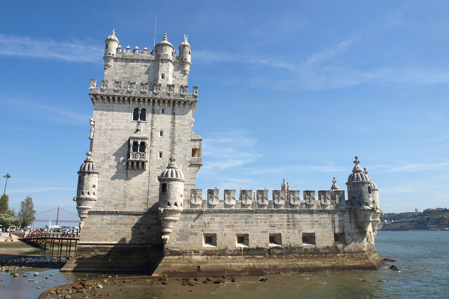 Zu sehen ist der Turm "Torre de Belém".