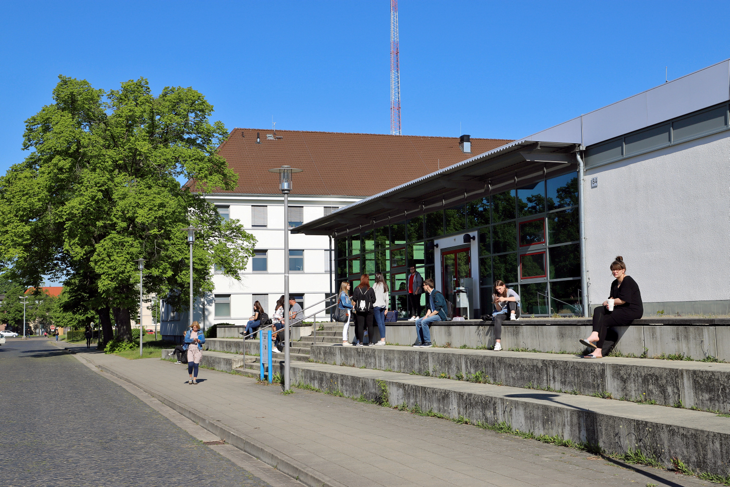 Am Campus Nord findet am 24. Juni ein Literaturfestival statt. Bildnachweis: Markus Hörster/TU Braunschweig