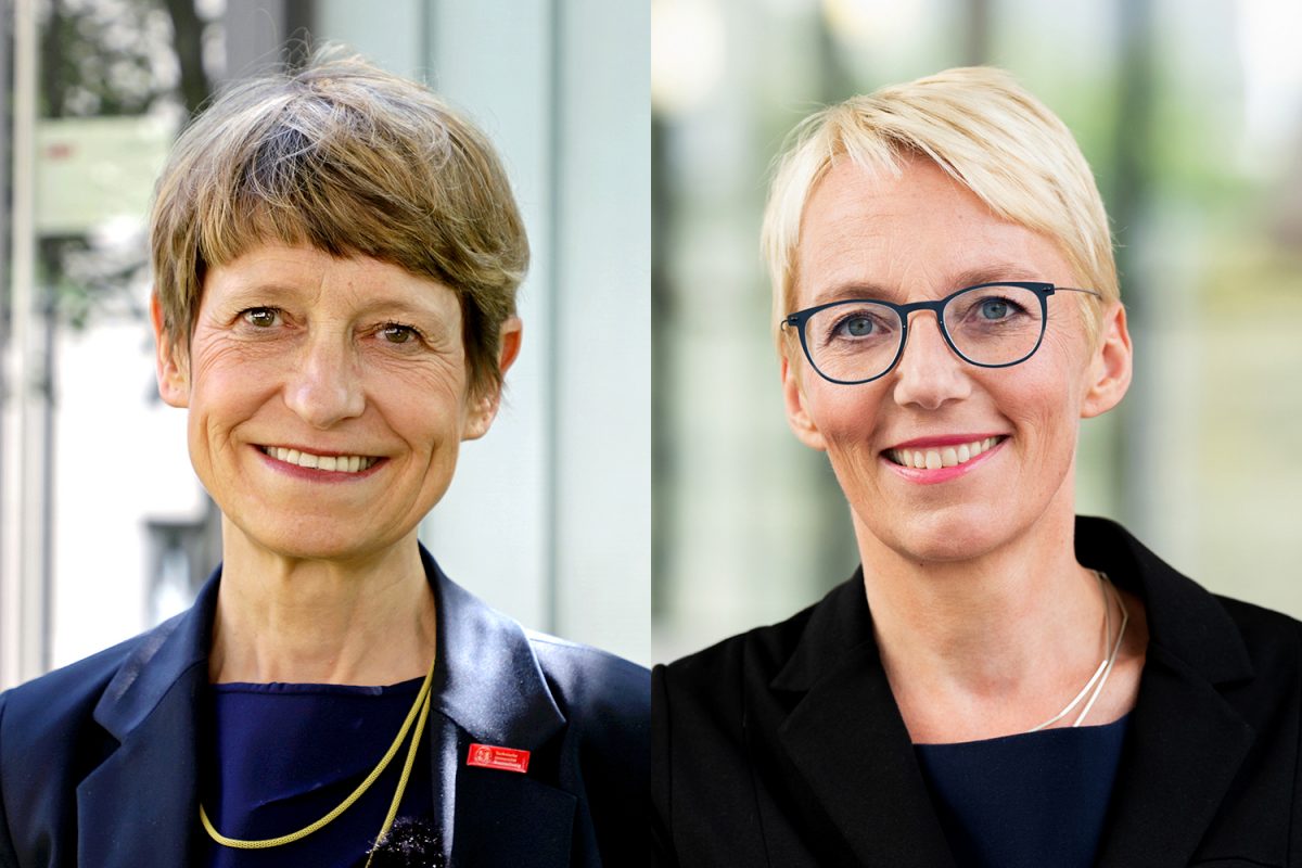 Juli: TU9-Doppelspitze mit Prof. Angela Ittel und Prof. Tanja Brühl