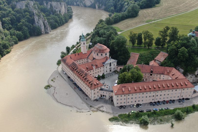 Weltenburg Monastery 2021. Picture credits: Wasserwirtschaftsamt Landshut