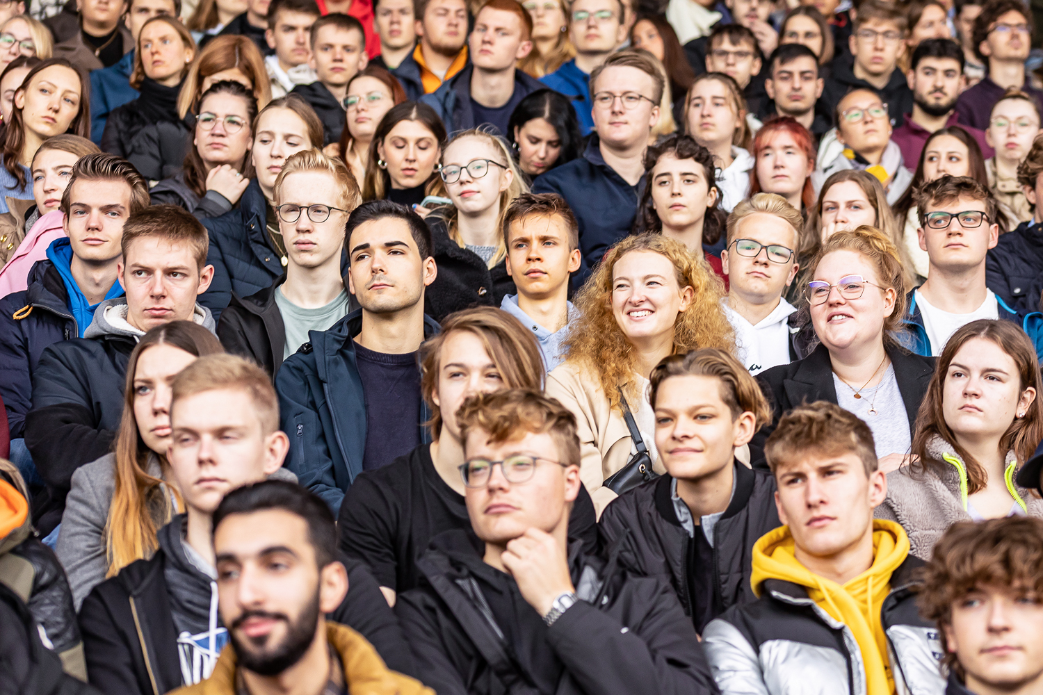 3.200 Studierende starten im Wintersemester 2022/23 in ein Bachelor- oder Masterstudium an der Technischen Universität Braunschweig. Bildnachweis: Andreas Rudolph/TU Braunschweig