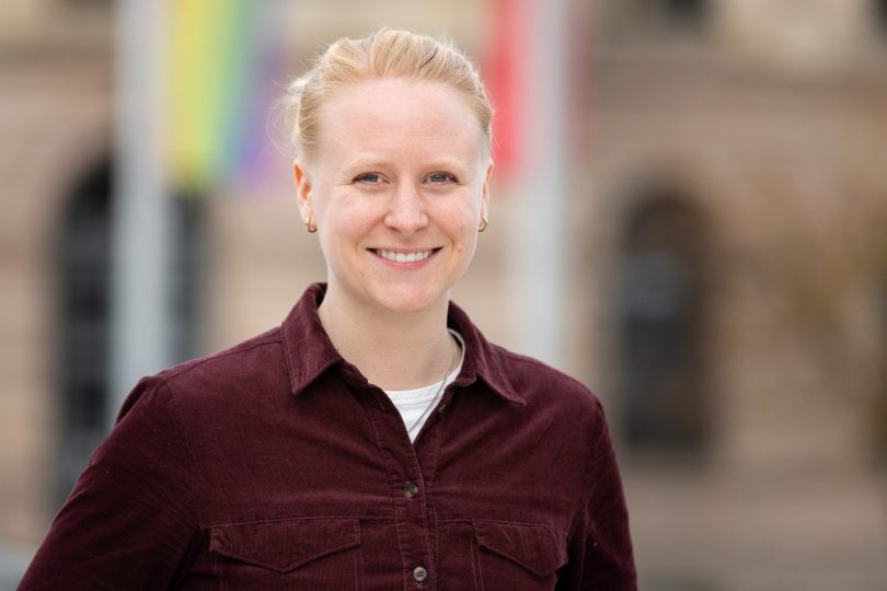 Jana Szeimies, Referentin der Koordinierungsstelle Diversity. Bildnachweis: Markus Hörster/TU Braunschweig