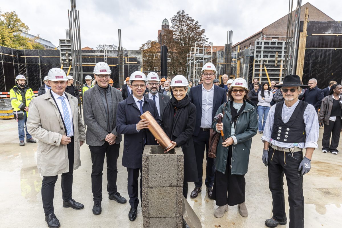 October: Foundation stone laid for new chemistry building