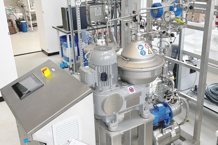 Tellerseparator "Pathfinder" im Biotechnikum des PVZ in Braunschweig. Bildnachweis: 